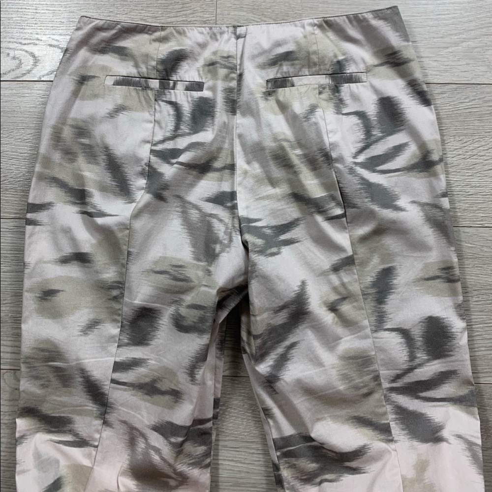 Armani Collezioni Pattern High Rise Trouser Pants - Picture 4 of 13